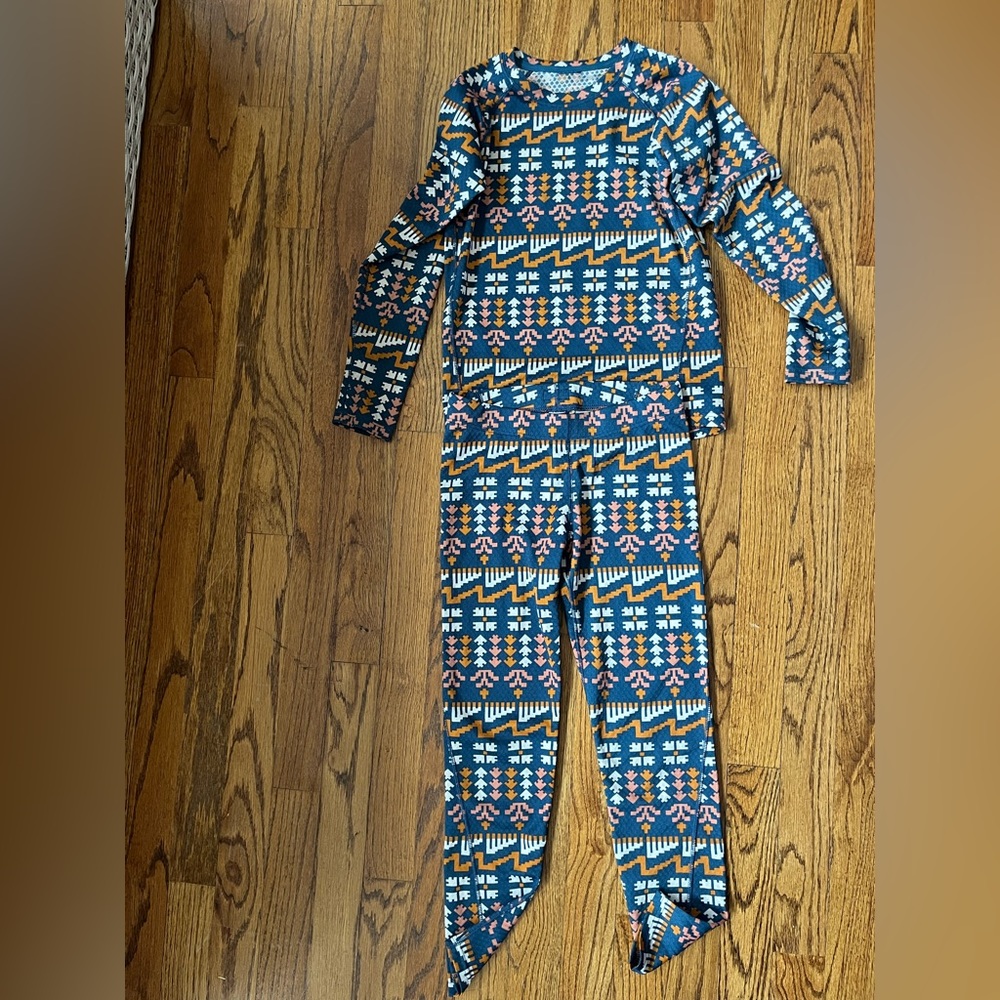 Kids Patagonia Midweight Bade Layer Capilene Set